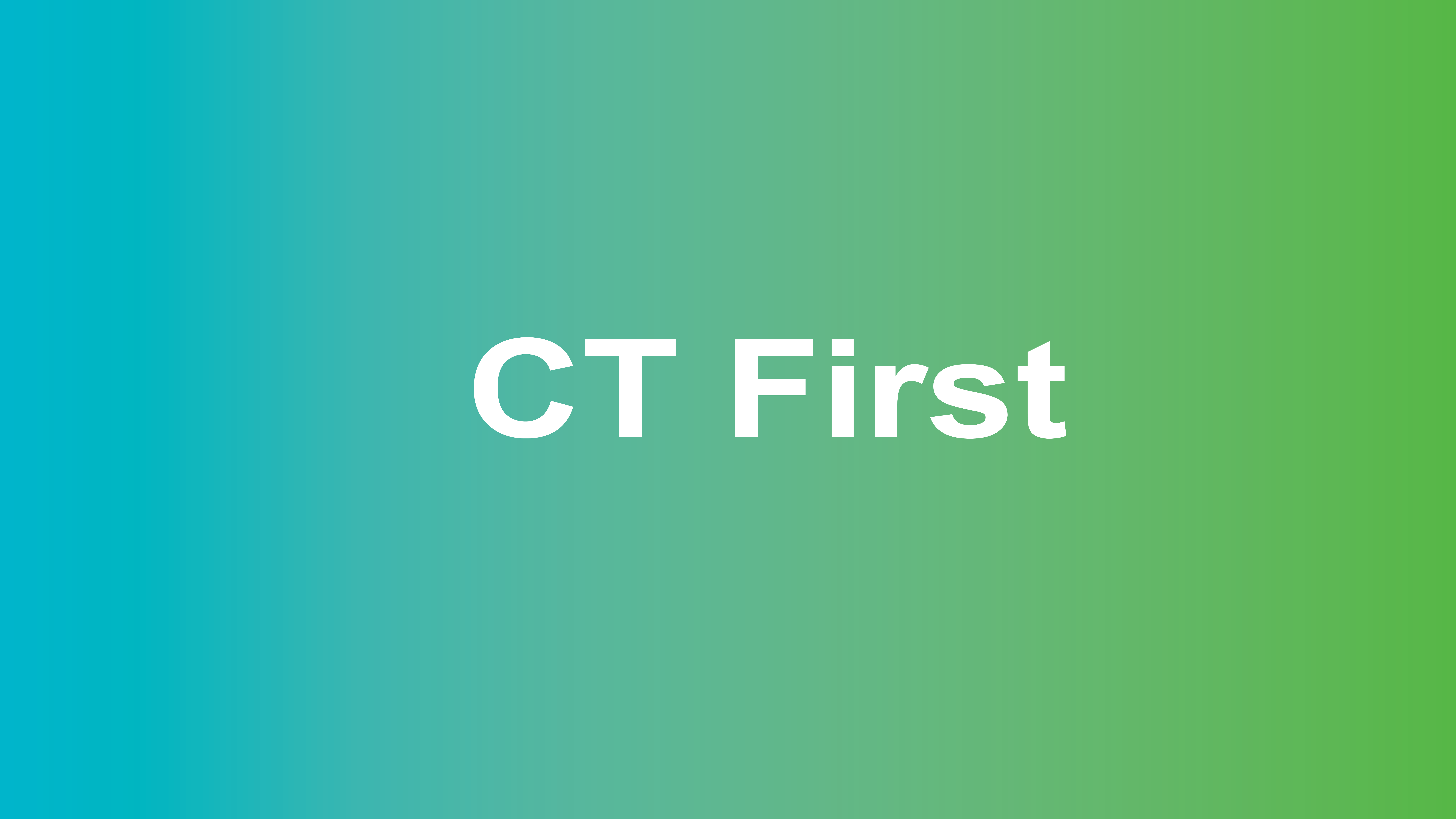 CT FIRST HEADER